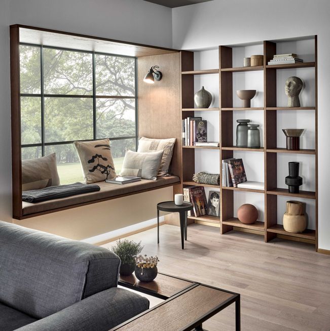 Ewe Nordic Carameleiche Fensterbank Regal